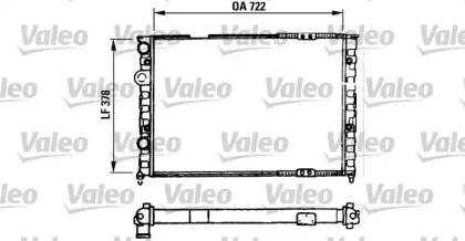 Теплообменник (VALEO: 730971)