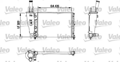 Теплообменник (VALEO: 730976)