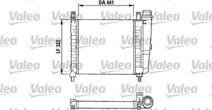 Теплообменник (VALEO: 730990)