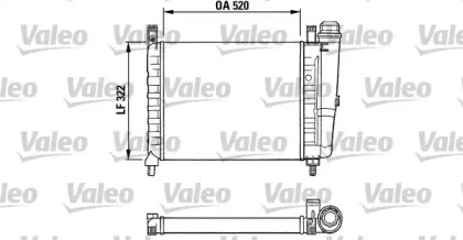 Теплообменник (VALEO: 730991)