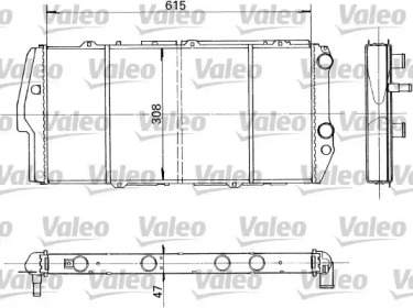 Теплообменник (VALEO: 730992)