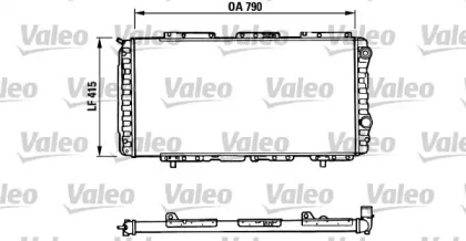 Теплообменник (VALEO: 730997)