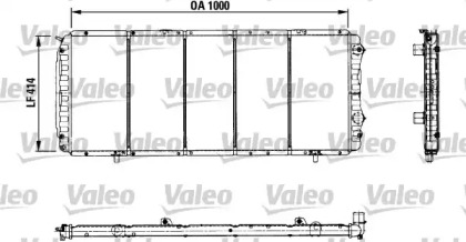 Теплообменник (VALEO: 730999)