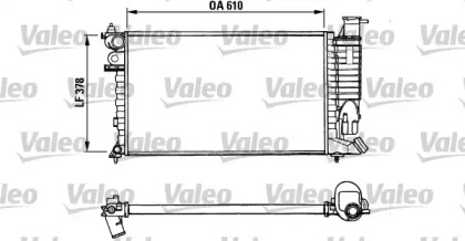 Теплообменник (VALEO: 731010)