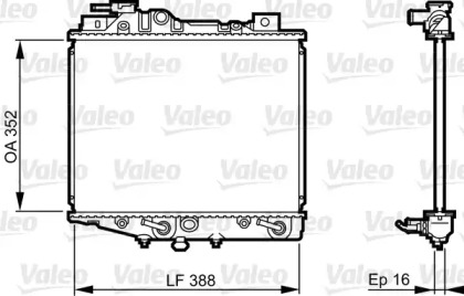 Теплообменник (VALEO: 731019)