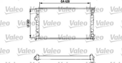 Теплообменник (VALEO: 731025)