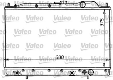 Теплообменник (VALEO: 731054)