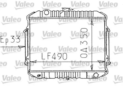 Теплообменник (VALEO: 731071)