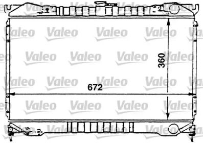 Теплообменник (VALEO: 731077)