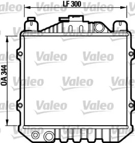 Теплообменник (VALEO: 731093)