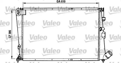 Теплообменник (VALEO: 731103)