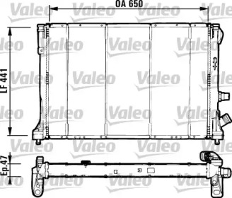 Теплообменник (VALEO: 731129)