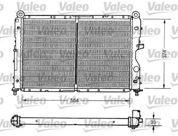 Теплообменник (VALEO: 731159)