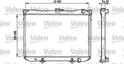 Теплообменник (VALEO: 731160)