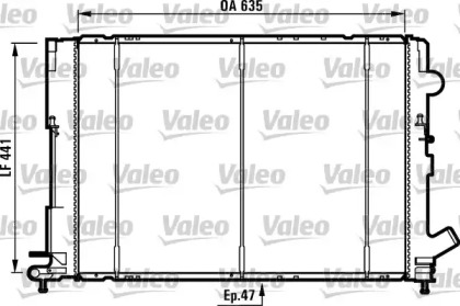 Теплообменник (VALEO: 731161)