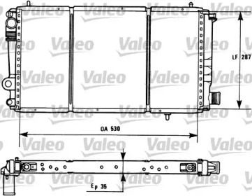 Теплообменник (VALEO: 731173)