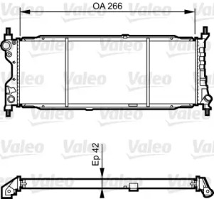 Теплообменник (VALEO: 731179)