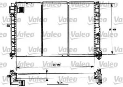 Теплообменник (VALEO: 731185)