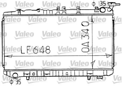 Теплообменник (VALEO: 731192)