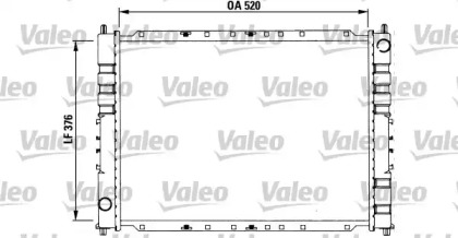 Теплообменник (VALEO: 731212)