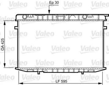 Теплообменник (VALEO: 731236)