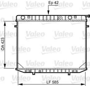 Теплообменник (VALEO: 731237)