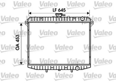 Теплообменник (VALEO: 731261)