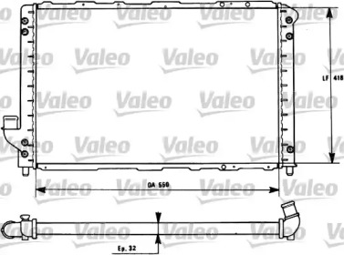 Теплообменник (VALEO: 731277)