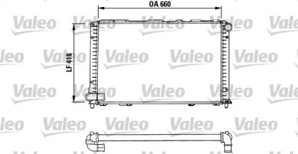 Теплообменник (VALEO: 731280)