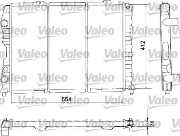 Теплообменник (VALEO: 731283)