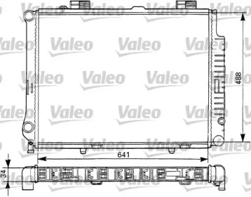 Теплообменник (VALEO: 731291)