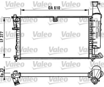 Теплообменник (VALEO: 731296)