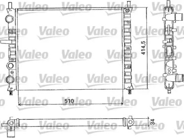 Теплообменник (VALEO: 731302)