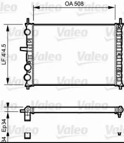 Теплообменник (VALEO: 731306)