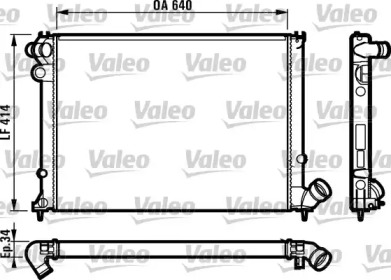 Теплообменник (VALEO: 731382)