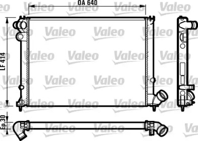 Теплообменник (VALEO: 731383)