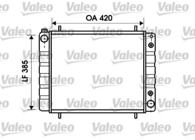 Теплообменник (VALEO: 731406)