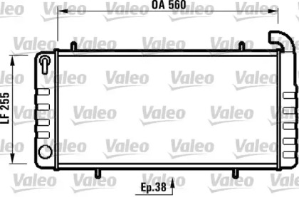 Теплообменник (VALEO: 731410)