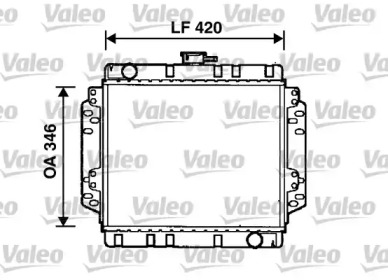 Теплообменник (VALEO: 731425)