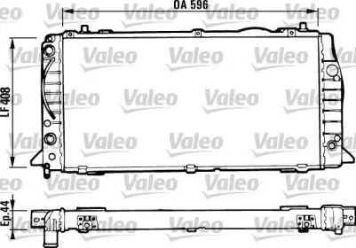 Теплообменник (VALEO: 731428)