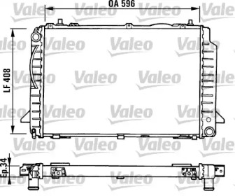 Теплообменник (VALEO: 731429)