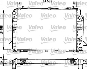 Теплообменник (VALEO: 731430)