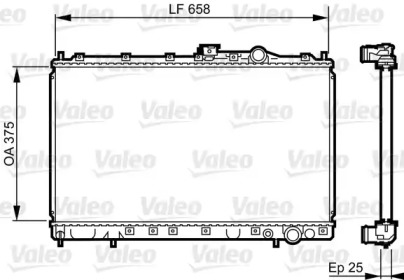 Теплообменник (VALEO: 731451)