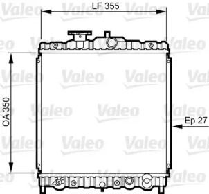 Теплообменник (VALEO: 731469)