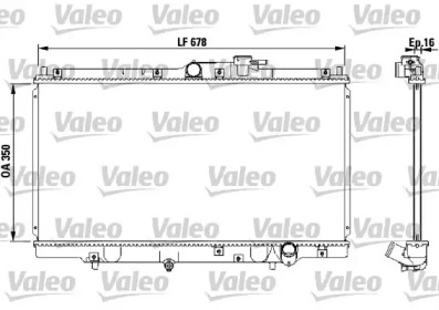 Теплообменник (VALEO: 731471)