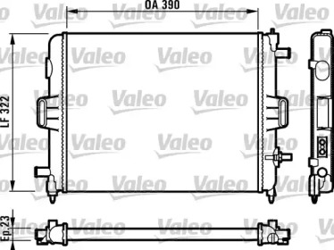 Теплообменник (VALEO: 731495)