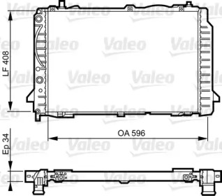 Теплообменник (VALEO: 731503)