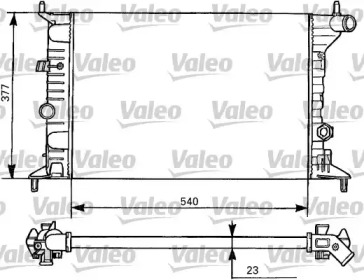 Теплообменник (VALEO: 731525)