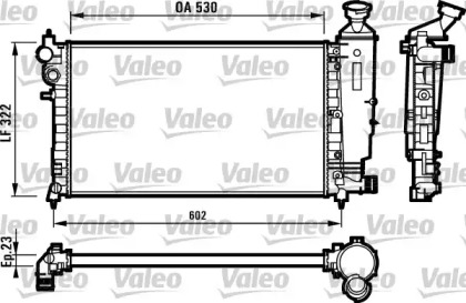 Теплообменник (VALEO: 731526)