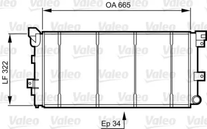 Теплообменник (VALEO: 731531)